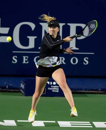 Ukrainian tennis player Elina Svitolina in action against Canadian Leylah Fernandez during the fifth day of the Monterrey Open, in Monterrey, Mexico, 6 March 2020. Monterrey Open !ACHTUNG: NUR REDAKTIONELLE NUTZUNG!  Copyright: xMiguelxSierrax AME1988 20200307-637191505772017468