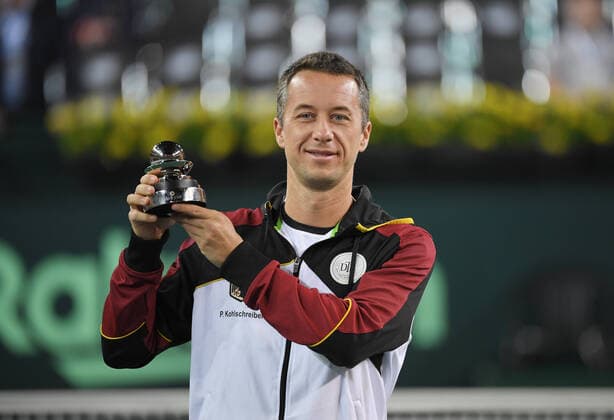 Sport Bilder des Tages Davis Cup Qualifiers 2020 Germany - Belarus Day2 Daviscup Commitment Award to Philipp Kohlschreiber , Germany