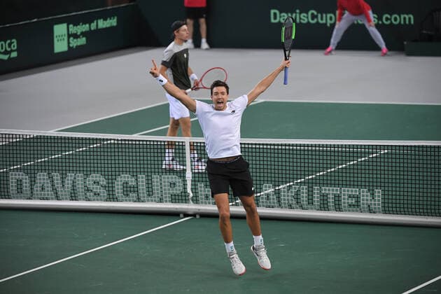Davis Cup Qualifiers 2020 Germany - Belarus Day2 Match3 Kevin Krawietz , GER Andreas Mies , GER