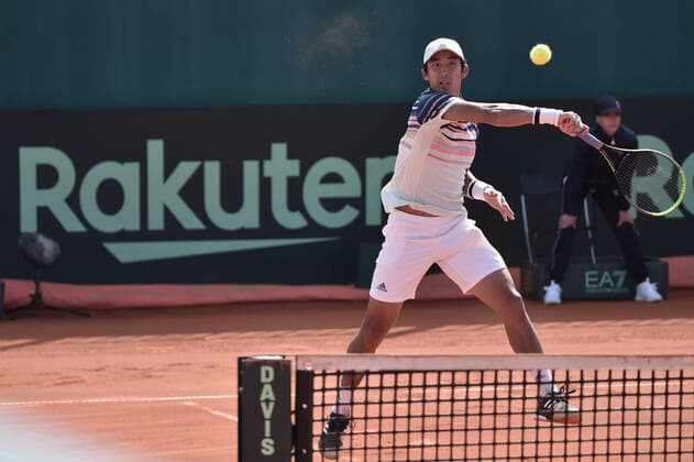 Tennis, Davis Cup, Italien - Südkorea Photo LaPresse Tocco Alessandro March 7, 2020 Cagliari - Italy TennisDavis Cup - Italy vs South Korea Simone Bolelli Fabio Fognini(ITA) c. Ji Sung Nam Min-Kyu Song (KOR)In The pic c. Ji Sung Nam Min-Kyu Song (KOR)  Copyright: xToccoxAlessandrox LaPressex