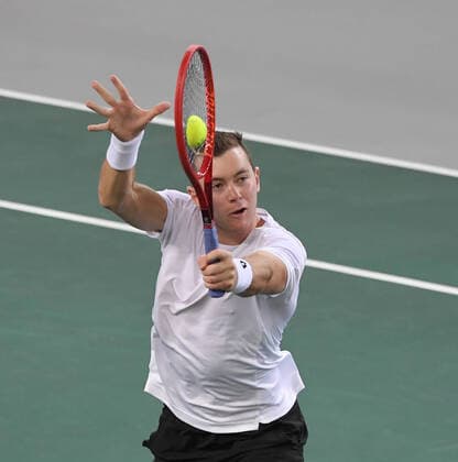 Davis Cup Qualifiers 2020 Germany - Belarus Day2 5.Match Dominik Koepfer, GER
