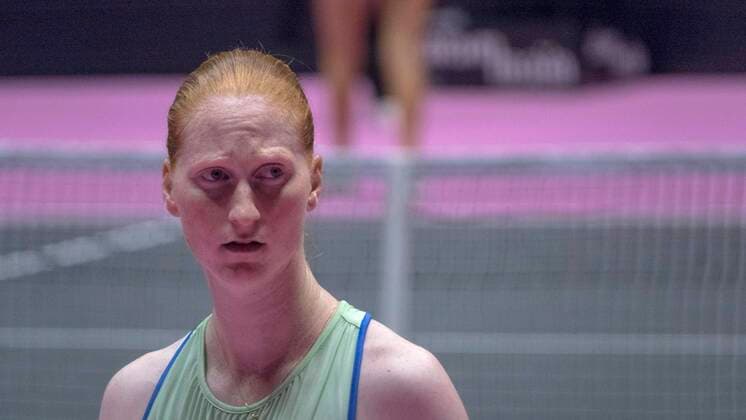 Alison VAN UYTVANCK (BEL) TENNIS : Open 6eme Sens - Palais des sports Lyon - 07 03 2020 SandrineTHESILLAT Panoramic 
