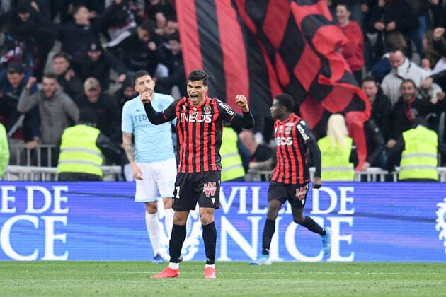 JOIE - 21 DANILO BARBOSA (NICE) FOOTBALL : Nice vs Monaco - Ligue 1 Conforama - 07 03 2020 FEP Panoramic 