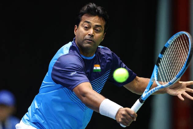 Davis Cup qualifiers doubles - Zagreb, Croatia 07.03.2020., Dom Sportova Hall, Zagreb, Croatia - Davis Cup first round Qualifiers doubles between Croatia and India, Mate Pavic, Franko Skugor - Rohan Bopanna, Leander Paes. GoranxStanzl PIXSELL