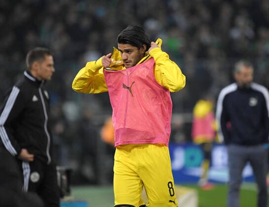 07.03.2020, Fussball GER, Saison 2019 2020, 1. Bundesliga, 25. Spieltag, Borussia Moenchengladbach - Borussia Dortmund 1:2, Mahmoud Dahoud (Borussia Dortmund) Moenchengladbach Nordrhein-Westfalen Deutschland