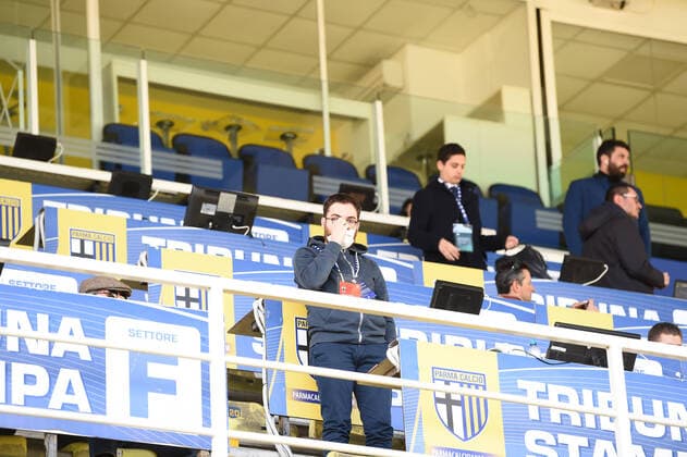 Mg Parma 08 03 2020 - campionato di calcio serie A Parma-Spal foto Matteo Gribaudi Image nella foto: tribuna stampa 