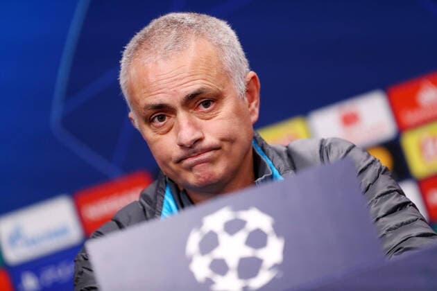 Sport Themen der Woche KW11 Sport Bilder des Tages Tottenham Hotspur PK Fussball Champions League Leipzig, 09.03.2020, Red Bull Arena, Mediaday, Champions League , Pressekonferenz am Vortag des Achtelfinal-Rückspiels RB Leipzig vs. Tottenham Hotspur. , Im Bild: Jose Mourinho (Tottenham Hotspur, Trainer Manager) ,