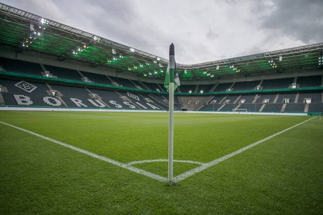 Sport Bilder des Tages 10.03.2020, xmhx, Fussball Archivfotos Borussia Moenchengladbach emspor, v.l. Leerer Stadion , Spiel ohne Zuschauer , Virus , Corona , leer , Zuschaueraussschluss Archivfoto aus 2017 Moenchengladbach