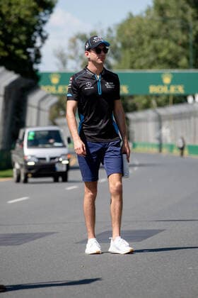Nicolas Latifi (RoKit Williams Racing) beim Trackwalk, Formel 1, Grosser Preis von Australien, Albert Park Circuit Melbourne, 11.03.2020. Formel 1, Grosser Preis von Australien, Albert Park Circuit Melbourne, 11.03.2020 Melbourne Copyright: xMemmlerx Eibner-Pressefotox EP_mmr