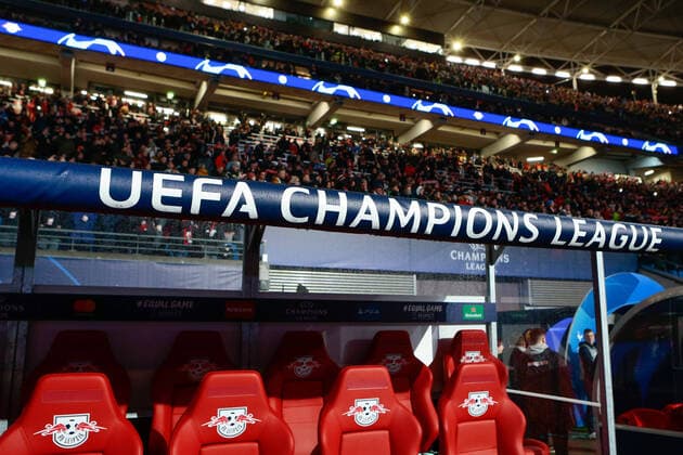 10.03.2020, xtgx, Fussball UEFA Champions League, RB Leipzig - Tottenham Hotspur emspor, v.l. Symbolfoto, Symbolbild Champions League Red Bull Arena (DFL DFB REGULATIONS PROHIBIT ANY USE OF PHOTOGRAPHS as IMAGE SEQUENCES and or QUASI-VIDEO) Leipzig