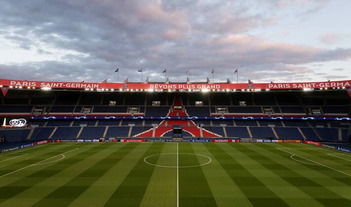 Soccer Football - Champions League - Round of 16 Second Leg - Paris St Germain v Borussia Dortmund - Parc des Princes, Paris, France - March 11, 2020 General view inside the stadium before the match which will be played behind closed doors as the number of coronavirus cases grow around the world FOOTBALL : Paris St Germain v Borussia Dortmund - Ligue des Champions - Paris - 11 03 2020 Panoramic Panoramic 