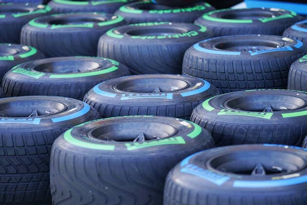 motor racing, Motorsport F1 GRAND PRIX, Tyres are seen ahead of the Formula 1 Australian Grand Prix 2020 at the the Albert Park Circuit in Melbourne, Thursday, March 12, 2020. ( NO ARCHIVING, EDITORIAL USE ONLY, NO USE IN BOOKS WITHOUT CONSENT MELBOURNE VIC AUSTRALIA  Copyright: xMICHAELxDODGEx 20200312001456033728