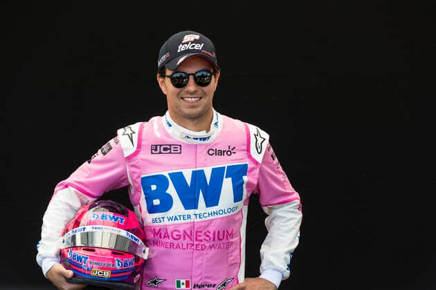 12th March 2020; Melbourne Grand Prix Circuit, Melbourne, Victoria, Australia; Formula One, Australian Grand Prix, Practice Day; BWT Racing Point driver Sergio Perez  ActionPlus12217038 StephenxBlackberry