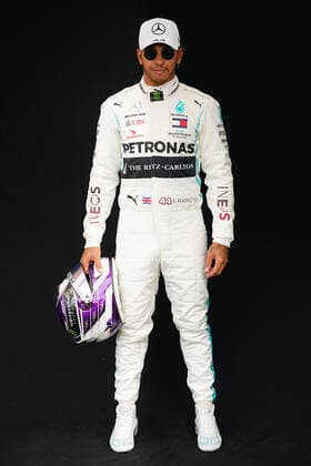 motor racing, Motorsport F1 GRAND PRIX, Lewis Hamilton of Great Britain and Mercedes GP poses for a photo in the Paddock ahead of the Formula 1 Australian Grand Prix 2020 at the the Albert Park Circuit in Melbourne, Thursday, March 12, 2020. ( NO ARCHIVING, EDITORIAL USE ONLY, NO USE IN BOOKS WITHOUT CONSENT MELBOURNE VIC AUSTRALIA  Copyright: xSCOTTxBARBOURx 20200312001456112332