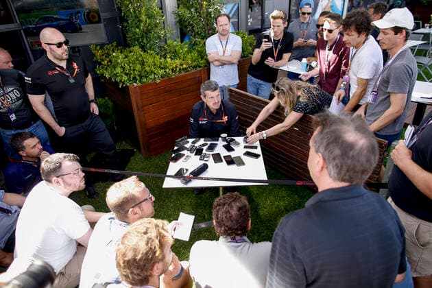 Motorsports: FIA Formula One World Championship, WM, Weltmeisterschaft 2020, Grand Prix of Australia, Guenther Steiner (ITA, Haas F1 Team), Melbourne Australia