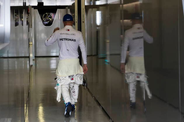 12th March 2020; Melbourne Grand Prix Circuit, Melbourne, Victoria, Australia; Formula One, Australian Grand Prix, Practice Day; Mercedes AMG Petronas driver Valtteri Bottas  ActionPlus12217050 StephenxBlackberry