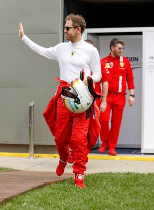 Motorsports: FIA Formula One World Championship, WM, Weltmeisterschaft 2020, Grand Prix of Australia, 5 Sebastian Vettel (GER, Scuderia Ferrari Mission Winnow), Melbourne Australia