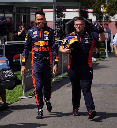 FORMULA 1 ROLEX AUSTRALIAN GRAND PRIX 2020 12.03.2020, Albert-Park, Melbourne, FORMULA 1 ROLEX AUSTRALIAN GRAND PRIX 2020 , im Bild Alexander Albon (GBR 23), Aston Martin Red Bull Racing