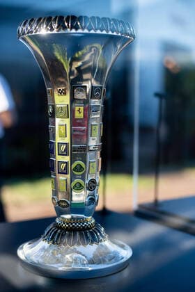 Trophae Pokal Formel 1 Fahrer Weltmeister, Formel 1, Grosser Preis von Australien, Albert Park Circuit Melbourne, Media Day, 12.03.2020. Formel 1, Grosser Preis von Australien, Albert Park Circuit Melbourne, 11.03.2020 Melbourne Copyright: xMemmlerx Eibner-Pressefotox EP_mmr