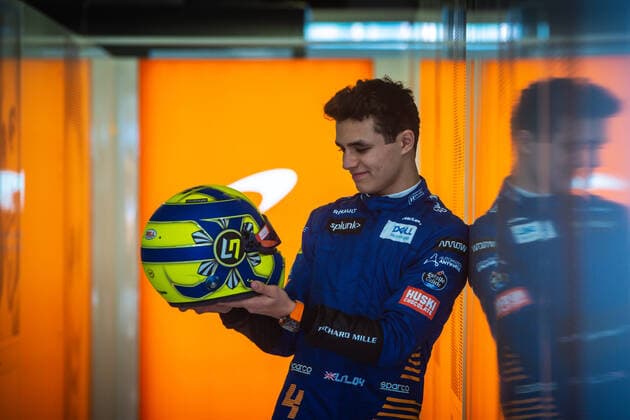 March 12, 2020: Melbourne, Australia - March 12 2020: Lando Norris of McLaren F1 Team before the 2020 Formula 1 Australian Grand Prix - ZUMAp121 20200312_zsp_p121_040 Copyright: xChrisxPutnamx