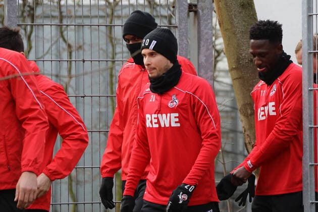 Training 1. FC Köln 1. Fussball Bundesliga Saison 2019 2020 Geißbockheim Köln Deutschland 12.03.2020 Elvis Rexhbecaj (1. FC Köln)