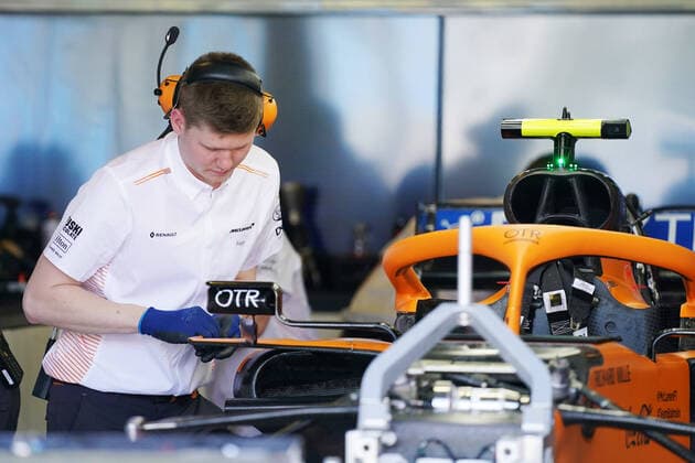 motor racing, Motorsport F1 GRAND PRIX, The McLaren pit is seen ahead of the Formula 1 Australian Grand Prix 2020 at the the Albert Park Circuit in Melbourne, Thursday, March 12, 2020. ( NO ARCHIVING, EDITORIAL USE ONLY, NO USE IN BOOKS WITHOUT CONSENT MELBOURNE VIC AUSTRALIA  Copyright: xMICHAELxDODGEx 20200312001456185208