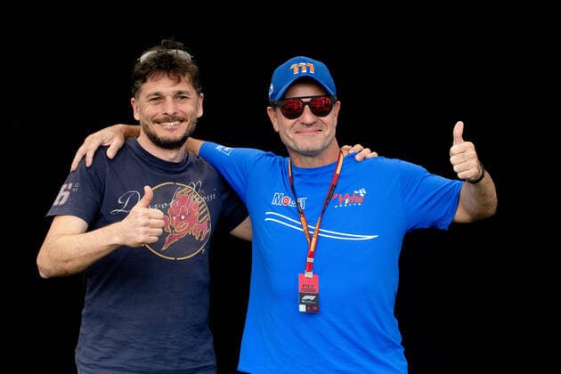 Sport Bilder des Tages Rubens Barrichello und Giancarlo Fischella zu Besuch im PaddpckFormel 1, Grosser Preis von Australien, Albert Park Circuit Melbourne, Media Day, 12.03.2020. Formel 1, Grosser Preis von Australien, Albert Park Circuit Melbourne, 11.03.2020 Melbourne Copyright: xMemmlerx Eibner-Pressefotox EP_mmr