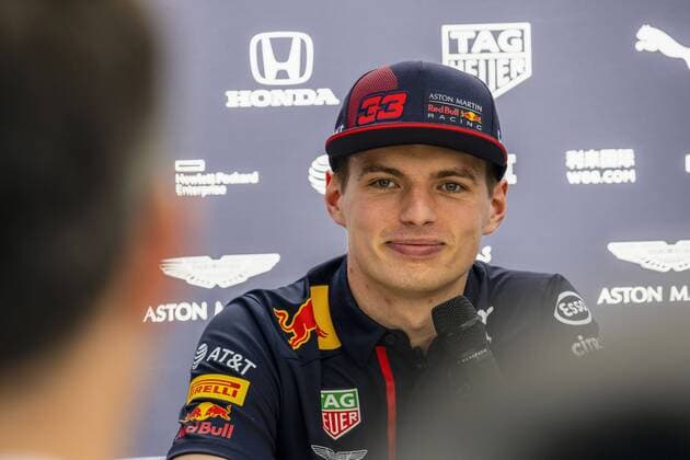 2020-03-12 02:15:22 MELBOURNE - Max Verstappen tijdens het persmoment, met de media op afstand ter voorkoming van corona besmetting, voorafgaand aan de Australian Grand Prix. ANP FRITS VAN ELDIK  Copyright: xANP FritsxvanxEldikx x408238716x