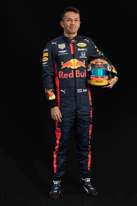 March 12, 2020: Melbourne, Australia - March 12 2020: Alexander Albon of Aston Martin Red Bull Racing at the driver portrait session at the 2020 Formula 1 Australian Grand Prix - ZUMAp121 20200312_zsp_p121_084 Copyright: xChrisxPutnamx