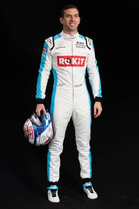 March 12, 2020: Melbourne, Australia - March 12 2020: Nicholas Latifi of ROKiT Williams Racing at the driver portrait session at the 2020 Formula 1 Australian Grand Prix - ZUMAp121 20200312_zsp_p121_091 Copyright: xChrisxPutnamx