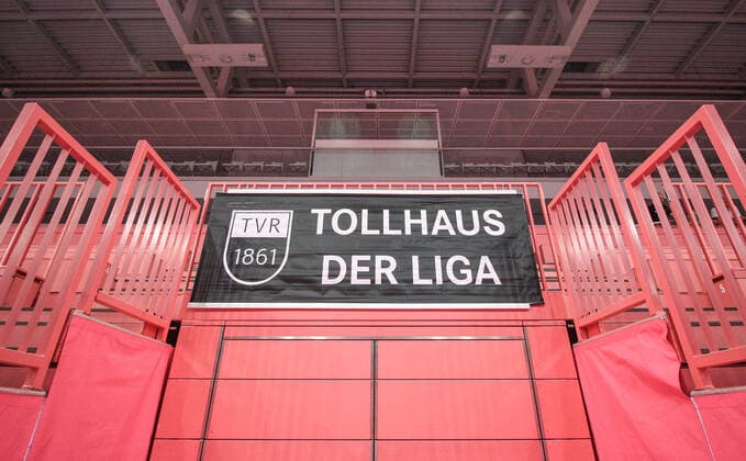 Volleyball 1. Bundesliga Saison 2019 2020 TV Rottenburg - VfB Friedrichshafen 29.02.2020 Keine weiteren Spiele in diese Saison, Volleyball Bundesliga (VBL) beendet Saison 19 20 *** Volleyball 1 Bundesliga Season 2019 2020 TV Rottenburg VfB Friedrichshafen 29 02 2020 No further matches in this season, Volleyball Bundesliga VBL ends season 19 20
