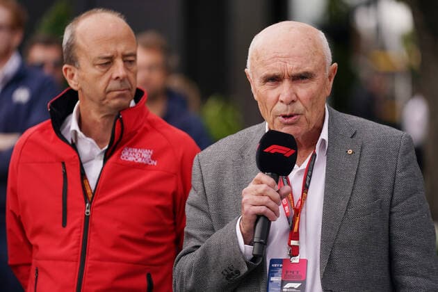 motor racing, Motorsport F1 GRAND PRIX, Australian Grand Prix Corporation Chairman Paul Little (Right) and Australian Grand Prix Corporation CEO, Andrew Westacott speak to media about the cancellation of the Formula 1 Australian Grand Prix 2020 at the the Albert Park Circuit in Melbourne, Friday, March 13, 2020. ( NO ARCHIVING, EDITORIAL USE ONLY, NO USE IN BOOKS WITHOUT CONSENT MELBOURNE VIC AUSTRALIA  Copyright: xMICHAELxDODGEx 20200313001456338332