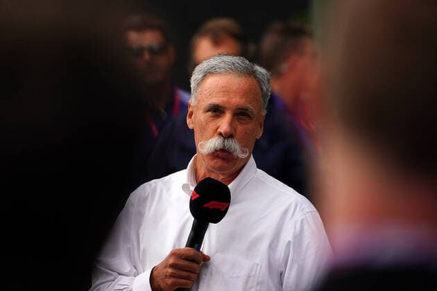 FORMULA 1 ROLEX AUSTRALIAN GRAND PRIX 2020 13.03.2020, Albert-Park, Melbourne, FORMULA 1 ROLEX AUSTRALIAN GRAND PRIX 2020 , im Bild Das Rennen in Melbourne ist abgesagt worden, Grund die Ausbreitung des Coronavirus (COVID-19) Pressekonferenz zur Absage des Rennens mit Andrew Westacott (CEO des Grand Prix von Australien), Chase Carey (Vorsitzender der Formel 1 Liberty Media),Paul Little (Vorsitzender des Grand Prix von Australien), Michael Masi (FIA Renndirektor)