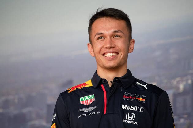 Alexander Albon (Aston Martin Red Bull Racing) beim Fantalk, Formel 1, Grosser Preis von Australien, Albert Park Circuit Melbourne, Media Day, 12.03.2020. Formel 1, Grosser Preis von Australien, Albert Park Circuit Melbourne, 12.03.2020 Melbourne Copyright: xMemmlerx Eibner-Pressefotox EP_mmr