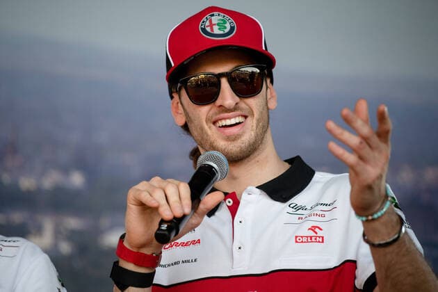 Antonio Giovinazzi (Alfa Romeo Racing Orlen) beim Fantalk, Formel 1, Grosser Preis von Australien, Albert Park Circuit Melbourne, Media Day, 12.03.2020. Formel 1, Grosser Preis von Australien, Albert Park Circuit Melbourne, 12.03.2020 Melbourne Copyright: xMemmlerx Eibner-Pressefotox EP_mmr