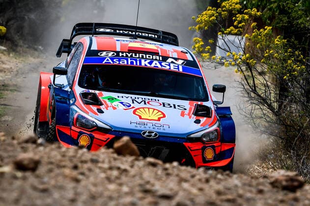 Dani Sordo (ESP) Ð Carlos Del Barrio (ESP) - Hyundai i20 WRC, Motorsport Rallye, WM MOTORSPORT : Rallye du Mexique - WRC - 13 03 2020 SPresse Panoramic 