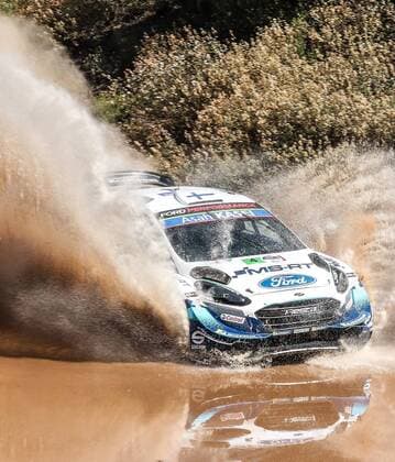 The Finn, Esapekka Lappi, drives his Ford, today, Friday, during the second day of activities of the 2020 Guanajuato Rally, held in the city of Leon, Mexico. Rally Guanajuato Mexico 2020 !ACHTUNG: NUR REDAKTIONELLE NUTZUNG!  Copyright: xLuisxRamírezx MEX7523 20200313-637197367459430426