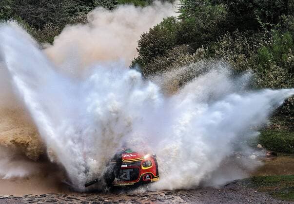 The Bolivian, Marco Bulacia, drives his Citroen, today, Friday, during the second day of activities of the 2020 Guanajuato Rally, held in the city of Leon, Mexico 13 March 2020. Rally Guanajuato Mexico 2020 !ACHTUNG: NUR REDAKTIONELLE NUTZUNG!  Copyright: xLuisxRamírezx MEX7533 20200313-637197390781001478