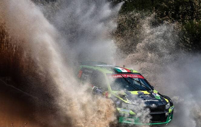 The Mexican, Benito Guerra, drives his Skoda, today Friday, during the second day of activities of the Rally de Guanajuato 2020, held in the city of Leon, Mexico 13 March 2020. Rally Guanajuato Mexico 2020 !ACHTUNG: NUR REDAKTIONELLE NUTZUNG!  Copyright: xLuisxRamírezx MEX7531 20200313-637197391389275148