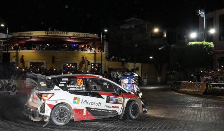 Finnish Kalle Rovanpera participates in the second day of activities of the 2020 Guanajuato Rally, in Leon, Mexico, 14 March 2020. French driver Sebastien Ogier, from the Hyundai Shell Mobis team, finished first overall in this Friday on the second day of the Guanajuato Rally, the third day of the World Rally Championship. Guanajuato Rally, in México !ACHTUNG: NUR REDAKTIONELLE NUTZUNG!  Copyright: xLuisxRamirezx MEX7602 20200314-637197630680653909