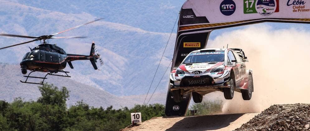 Sport Themen der Woche KW11 Sport Bilder des Tages French Sebastian Ogier drives his Toyota on the second day of activities of the Rally of Guanajuato 2020, in the city of Leon, Mexico, 14 March 2020. EFE Luis Ramirez Guanajuato Rally Mexico 2020 !ACHTUNG: NUR REDAKTIONELLE NUTZUNG!  Copyright: xLuisxRamírezx MEX7645 20200314-637198261588018094
