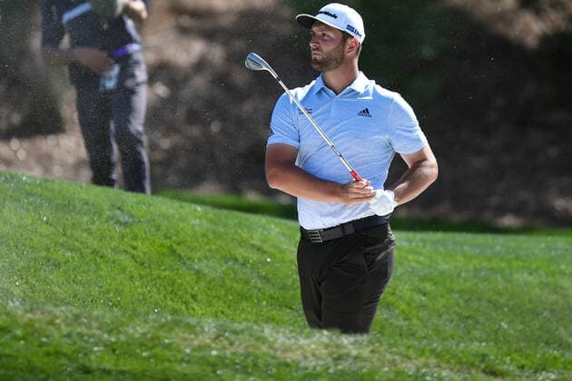 March 12, 2020, Ponte Vedra Beach, FL, USA: PONTE VEDRA BEACH, FL - MARCH 12: Jon Rahm of Spain plays a shot in the 8th hole during THE PLAYERS Championship on March 12, 2020 at TPC Sawgrass - Stadium Course in Ponte Vedra Beach, Fl. ( Icon Sportswire) Ponte Vedra Beach USA - ZUMAi88_ 20200312_zaf_i88_145 Copyright: xDavidxRosenblumx