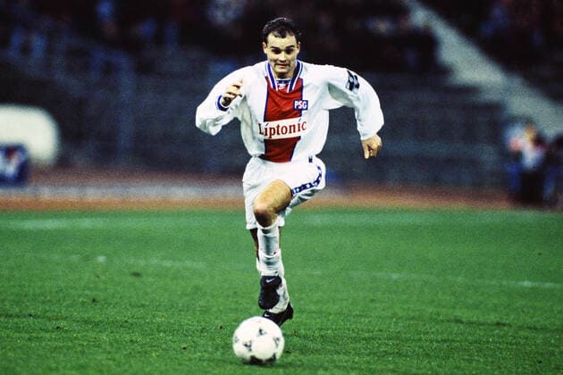 VINCENT GUERIN, Paris Saint Germain CALCIO DIVISION 1 1994-95