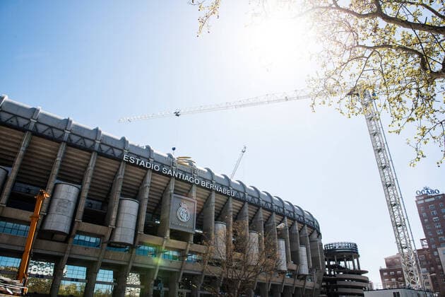 Bilder des Jahres 2020, Sport 03 März Sport Themen der Woche KW13 Sport Bilder des Tages March 28, 2020, Madrid, MADRID, SPAIN: Details of the Santiago Bernabeu Stadium converted into a warehouse for the basic necessities of the Madrid hospitals during second week after the Government declared the state of alarm in Spain and recommended people to stay at home to fight coronavirus COVID-19 on March 28, 2020 in Madrid, Spain Madrid SPAIN - ZUMAa181 98645300st Copyright: xJoaquinxCorcherox