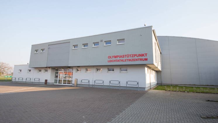28.03.2020, xtgx, Auswirkungen des Corona Virus in Magdeburg, Olympiastuetzpunkt Leichtathletik, Olympia, Sportler, Tokio 2020 Magdeburg