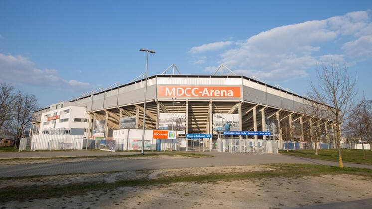 28.03.2020, xtgx, Auswirkungen des Corona Virus in Magdeburg, MDCC Arena des 1. FC Magdeburg Magdeburg