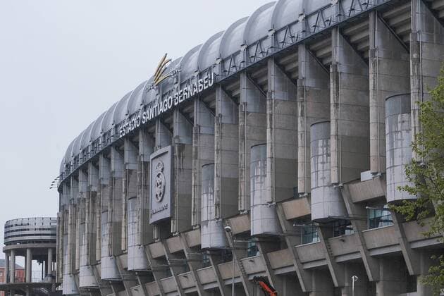 The Santiago Bernabeu Stadium becomes a great logistics center for medical equipment on March 31, 2020 in Madrid, Spain. Cordon Press  xx xx