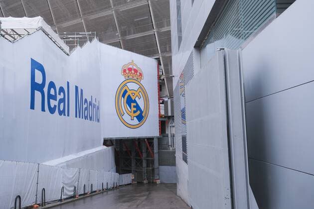 The Santiago Bernabeu Stadium becomes a great logistics center for medical equipment on March 31, 2020 in Madrid, Spain. Cordon Press  xx xx