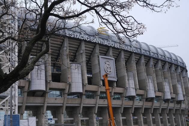 The Santiago Bernabeu Stadium becomes a great logistics center for medical equipment on March 31, 2020 in Madrid, Spain. Cordon Press  xx xx