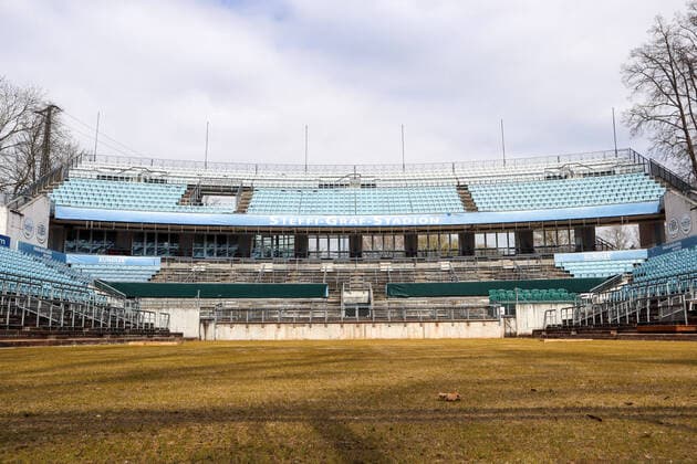 Steffi-Graf-Stadion im Wartemodus für das Rasenturnier, Premierenstart 2020 oder doch erst 2021, LTTC Rot-Weiß, Berlin, 01.04.2020,